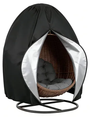 Image de Housse double pour Egg Chair 230x200cm Imperméable en tissu Oxford 420D