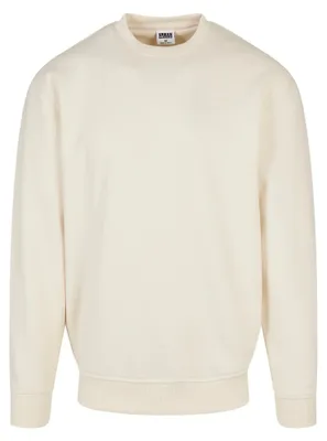 Productafbeelding van Urban Classics - Heren sweatshirt met ronde hals, model TN182 (maat L) (lichtbeige)