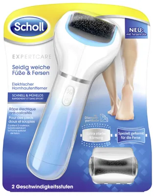 Obrázek produktu pro Scholl - Velvet Smooth - Electric foot file and medium-rough rotary head