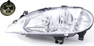 Produktbild von Scheinwerfer passend für Renault Megane I 03/99- 08/03 H7 H1 Li. + Nebel 7701047184 260607124R 558130 7701045718 2615500Q03 4408447 911 Johns