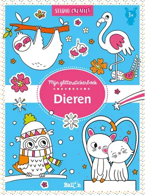 Productafbeelding van Standard Publisher mein Glitzer-Stickerbuch – Tiere