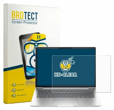 Produktbild von Für HP ProBook 4 G1i 14" Schutzfolie BROTECT Displayschutz Display Schutz Folie Klar Transparent