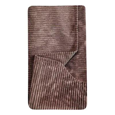 Produktbild von 4L Textil Ersatzbezug aus Cord HUGO Premium-LINE Hundekorb Hundekissen Bezug Hundebett mit Bezug (Ersatzbezug, 100x80 cm, Dunkelbraun)