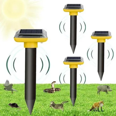 Immagine prodotto di Repellenti solari per insetti e roditori: ideali per giardino e campeggio