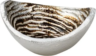 Produktbild von Räucherschale Metall Silber/Braun, Ø aussen 7 cm
