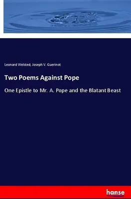 Produktbild von Two Poems Against Pope