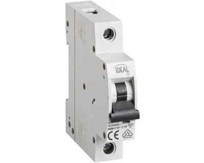Obrázok produktu pre Istič Kanlux KMB6-C16/1 1P, C, 16 A, 6 kA