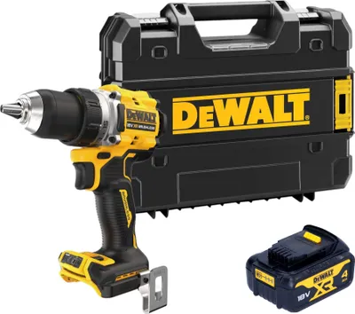 Produktbild von DeWalt DCD 800 NT Akku Bohrschrauber 18 V 90 Nm Brushless + 1x Akku 4,0 Ah + TSTAK - ohne Ladegerät