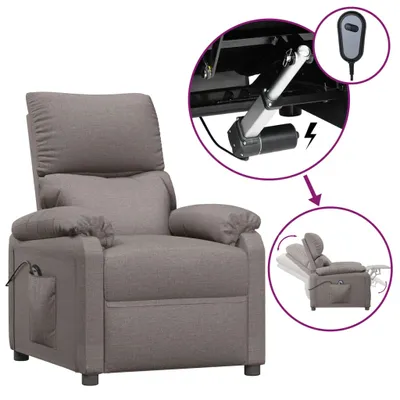 Obrázek produktu pro vidaXL Relaxační křeslo Electric Taupe Fabric