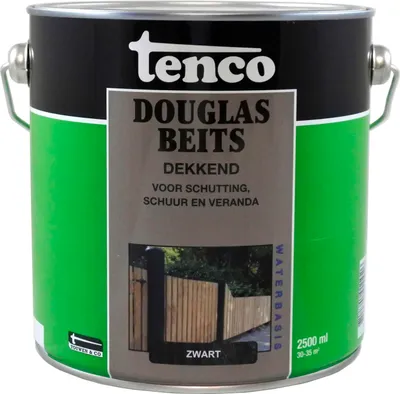 Produktbild von Douglasbeize deckend schwarz 2,5 l Farbe/Lasur Tenco