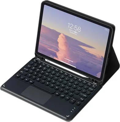 Obrázok produktu pre INF Bluetooth klávesnica s puzdrom pre Galaxy Tab S7 FE čierna