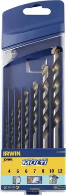 Produktbild von Irwin Universalbohrer Set 4/5/6/7/8/10/12mm 7-tlg. 10501940