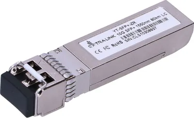 Produktbild von Extralink SFP+ 10G SFP+ Modul 10Gbps, LC/UPC, 1550nm, 80km, Einzelmodus, DOM