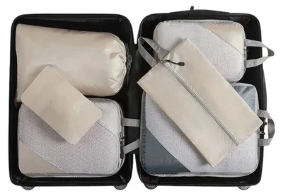 Immagine prodotto di Set di 6 sacchetti compressi per valigie da viaggio