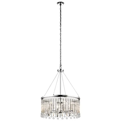 Obrázek produktu pro Moderní lustr Piper Polished Chrome 6 světel E14