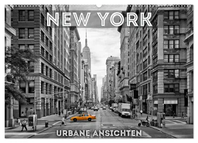 Produktbild von NEW YORK Urbane Ansichten (Wandkalender 2027 DIN A2 quer), CALVENDO Monatskalender