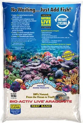 Image de Nature "s OceanActiv Live Natural White Sand 4,54kg Piasek