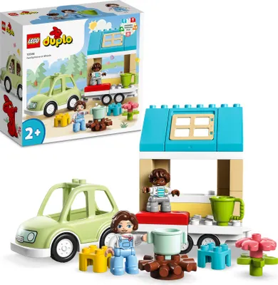 Obrázok produktu pre Stavebnica LEGO DUPLO Mesto 10986 Pojazdný rodinný dom?ek (31 dielikov)