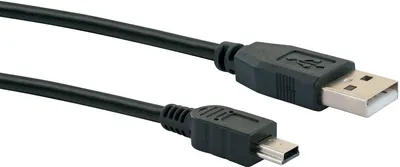 Obrázok produktu pre Schwaiger CK1521 533, 1 m, USB A, Mini-USB B, USB 2.0, Samec/samec, Čierna