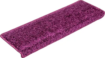 Immagine prodotto di Tappetini per scale 20 pz 65x21x4 cm Viola Bordo rettangolare