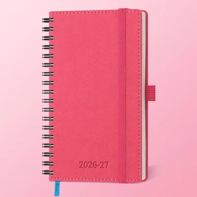 Productafbeelding van Agenda 2026-2027 Weekplanner A6 met Notitieboek