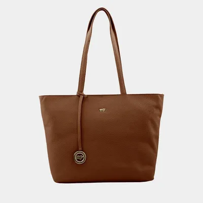 Produktbild von Umhängetasche HANNA Shopper S braun Damen - Leder