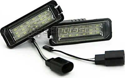 Image de 2x LED Premium éclairage de plaque SMD pour VW Golf 4 5 Lupo Beetle EOS Passat