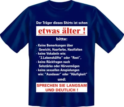 Produktbild von Der Träger dieses Shirts ist ä - Textilien - T-Shirt