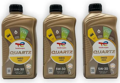 Produktbild von Total Quartz Ineo MDC | 5W-30 | 3 L | MB 229.52 | GM Dexos2 | Opel | Motoröl | mit Trichter