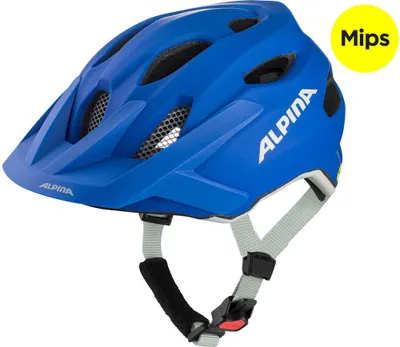 Produktbild von Alpina APAX JR MIPS, Halber Helm, Formenbau, Run System Ergo Flex, Helmvisier, Matt