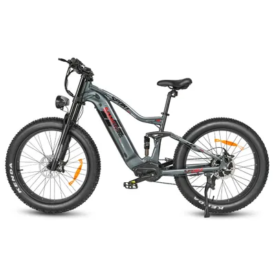 Produktbild von E-biky elektrický bicykel pre dospelých s odnímateľnou batériou 48V 17Ah 26x4 palcový elektrický horský bicykel e-bike 7-rýchlostný mestský e-bikes a e-country bicykle šedé
