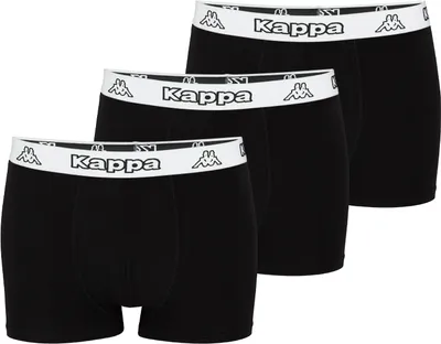 Produktbild von Kappa Boxershorts 3er Pack Retro Pants Gr. XL / 7 schwarz