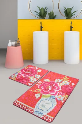 Produktbild von Mijolnir, Vaso Blu, Badematten, Mehrfarbig, Polyester, 60 x 100 cm