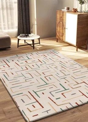 Produktbild von ATTICGO Kurzflorteppich BERUTI Geometrisch in Mehrfarbig, 200x290 cm