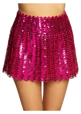 Produktbild von Boland 601724, Karnevalsrock, Erwachsener, Weiblich, Polyester, Polyethylenterephthalat, Pink, M, L