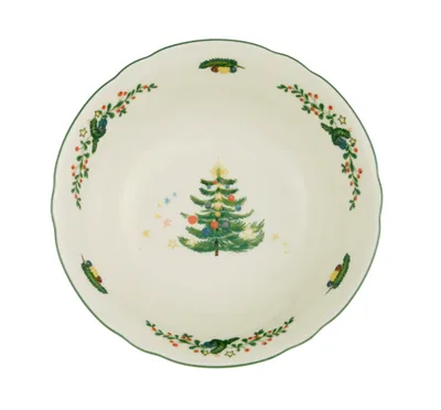 Produktbild von Seltmann Weiden - Serie Marieluise - Dessertschale 15 cm - Nachbildung Weihnachten - Glasur elfenbein