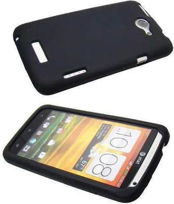 Zdjęcie produktu dla TPU-Hülle für HTC One X in schwarz