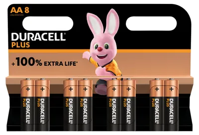 Immagine prodotto di DURACELL Batterie Plus AA MN1500/LR6 8er Karte