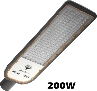Obrázek produktu pro Pouliční lampa LED, vodotěsná, IP67, energeticky úsporná, 200W, bílé světlo