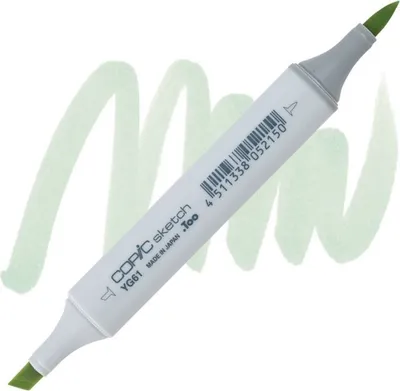 Image de COPIC Sketch double-face Pinceau & Ciseau, YG61 Mousse pâle