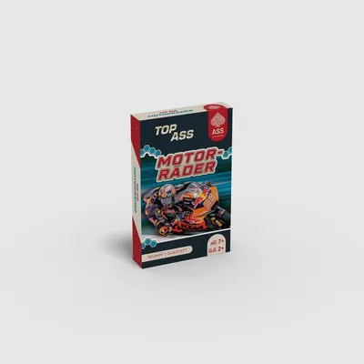 Produktbild von Motorrad Quartett TOP ASS – Motorrad-Legenden als Spielkarten