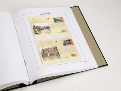 Produktbild von DAVO 21954 Luxus Nachtrag Belgien Postkarten 2014