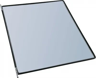 Produktbild von tarifold Sichttafel, inkl. Aufsteckreiter, schwarz, DIN A4, 10/VE