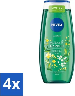 Produktbild von Nivea - Duschgel - Freesie & Grüner Tee - 250 ml - Vorteilspack - 4 Stücke