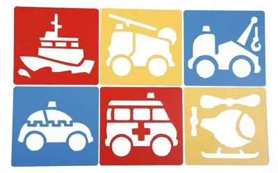 Produktbild von Bastelvorlagen für Rettungsdienste