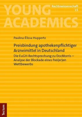 Obrázok produktu pre Preisbindung apothekenpflichtiger Arzneimittel in Deutschland