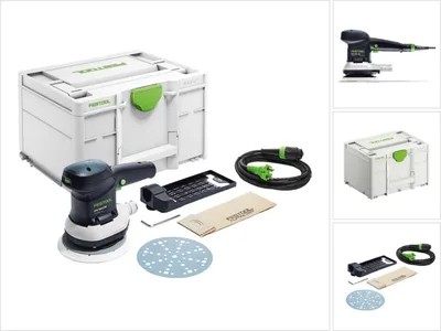 Image de Festool ETS 150/5 EQ-Plus Ponceuse excentrique 310 W -150 mm + Systainer ( 576080 ) - successeur de 575056