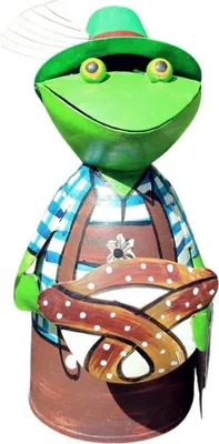 Produktbild von Zaunhocker Frosch Brezel Sepp