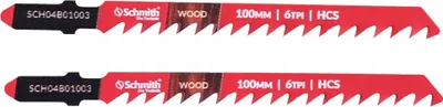 Immagine prodotto di Lama per seghetto alternativo per legno Schmith T144D 75 mm 12TPI