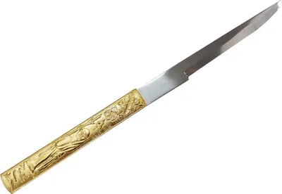 Produktbild von Kozuga Buddha gold Beimesser für Samurai Katana